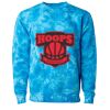 Unisex Midweight Tie-Dyed Crewneck Sweatshirt Thumbnail