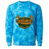 Unisex Midweight Tie-Dyed Crewneck Sweatshirt Thumbnail