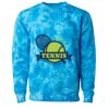 Unisex Midweight Tie-Dyed Crewneck Sweatshirt Thumbnail