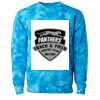 Unisex Midweight Tie-Dyed Crewneck Sweatshirt Thumbnail