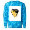 Unisex Midweight Tie-Dyed Crewneck Sweatshirt Thumbnail